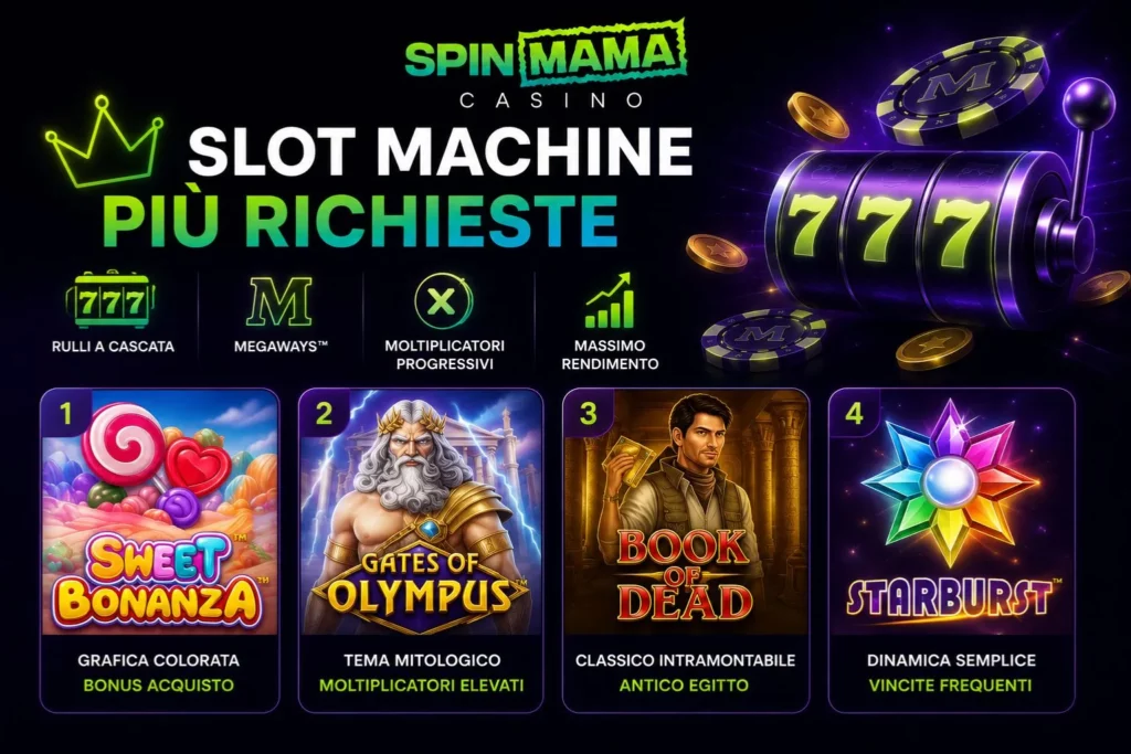 Slot machine più richieste
